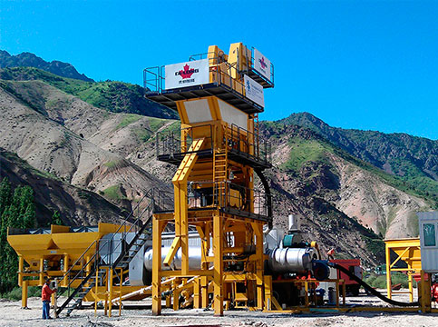 Мобильный АБЗ Ca-Long CLY-1000 в Красном Куте