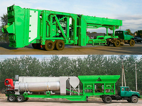 Мобильный АБЗ Ca-Long CLY-2000 в Красном Куте